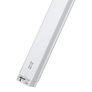 Montagebalk LED Tube Fixture T8 60cm G13 1x18W IP20