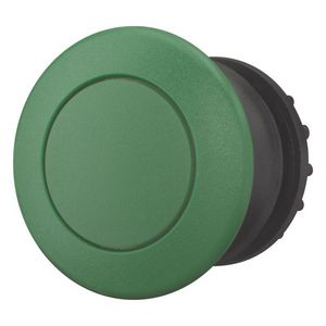 Paddestoeldrukknop groen terugverend M22S-DP-G VVE=5