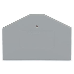 Afsluit-+tussenplaat 2,5mm grijs 281-312 VVE=25