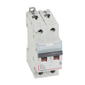 Installatieautomaat MCB DX³ 2-polig B-karakteristiek 10A 10000A