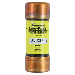 Zekering laagsp. 12A AC 600V 300kA 21x57 J UL tra VVE=10