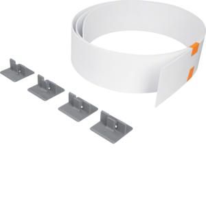 Scheidingschot voor BK hoogte 61mm kunststof lengte 2m VVE=2