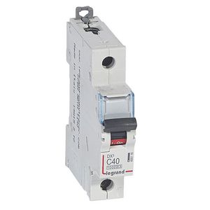 Installatieautomaat MCB DX³ 1-polig C-karakteristiek 40A 10000A