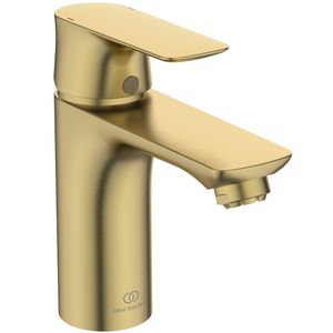 Connect Air wastafelmengkraan met waste lage druk brushed gold (mat goudkleurig)