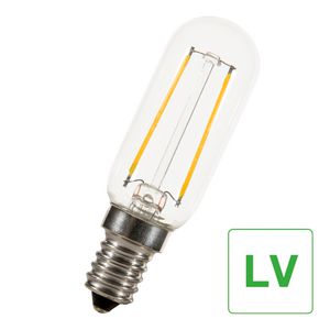 LED-lamp T25 FIL E14 24V AC/DC 2W 180lm 18W 827 helder