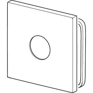 Afdekplaat 150x150mm VAROX