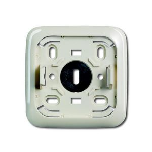 Montageplaat 1v opb AP creme
