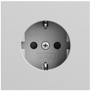 wandcontactdoos met randaarde Safety Plus SRK System 70 gris m(gel.)