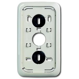 Montageplaat 2v combi opb AP creme