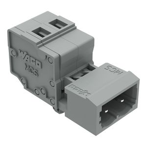 1-draads male steker 2,5mm² 231-618/018-000/035-000VVE=10