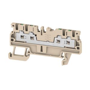 Doorvoerklem SNAP IN beige 1,5mm2 2986620000 VVE=100