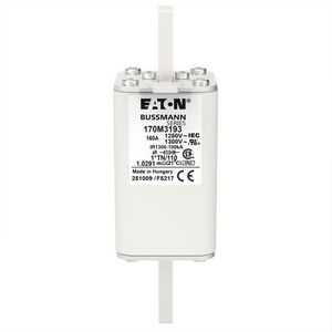 Zekering h. snelheid 160A AC 1250V 100kA compact 1 45 VVE=6