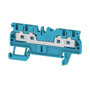 Doorvoerklem SNAP IN blauw 1,5mm2 2986630000 VVE=100