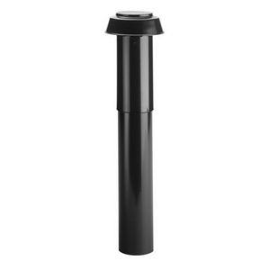 Dakdoorvoer ventilatie AL 125 L=1000 zwart F140