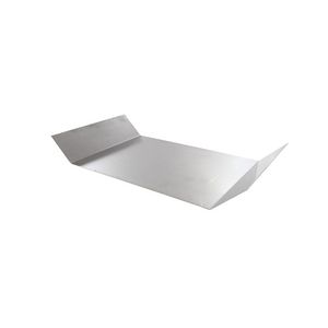 Deksel vervalstuk 90gr. Tray H103 B100 RVS 304