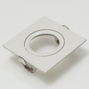 Downlight ring vierkant 88(76)mm wit 42180140