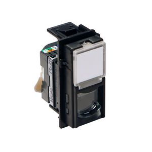 Contactdoos RJ45 UTP Cat. 5e zwart LivingNow
