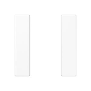 Tastafdekking compleet 1-voudig A(S)500 alp. wit KNX