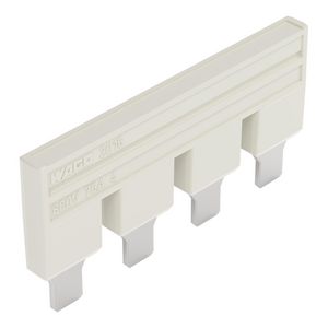 Brug 4-voudig geisoleerd lichtgrijs 2016-404 VVE=25