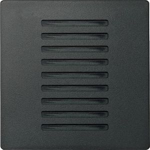 Temperatuurregelaar Antraciet Systeem M KNX