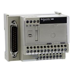 Aansluitmodule verdeling 4 analoge uit Advantys