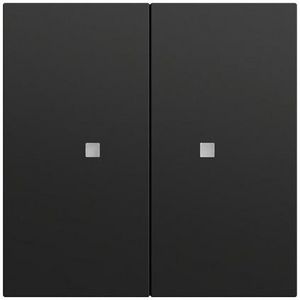 Drukc. wip 2-v OneKNX System 70 zwart m(gel.)
