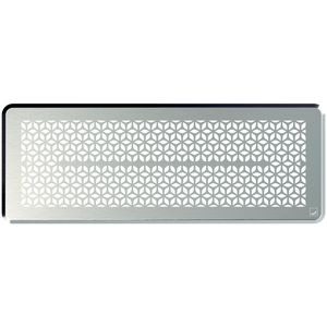 Rooster ComfoGrid Bologna CLD 3xØ90 - 430x160 mm (max. 130 m³/h), RVS (incl. filter)