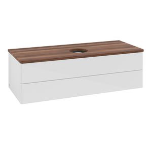 Wastafelonderkast Antao 1200x360x500mm G.White.L K21012GF