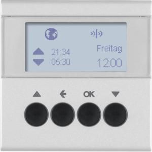 Schakelklok-opzetmod. jaloeziebediening KNX-RF berker S.1/B.3/B.7