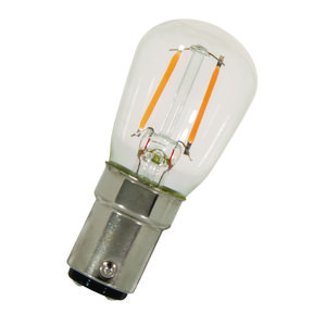 LED-lamp P26x58 FIL Ba15d 1W (14W) 120lm 827 helder