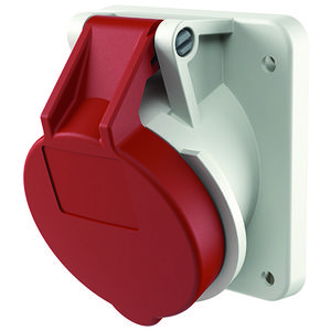 Inbouwwandcontactdoos 16A 5-polig  6H 400V IP44