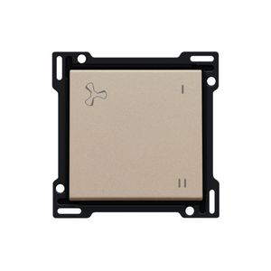 Afwerkingsset mechanisch gecontr. ventilatiebed. champagne