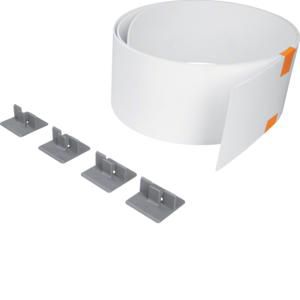 Scheidingschot voor BK hoogte 91mm kunststof lengte 2m VVE=2