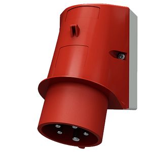 Toestelcontactdoos 16A 5-polig  6H 400V IP44 VN