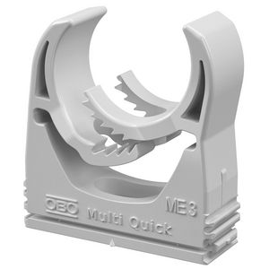 Kabelbuisklem Multi-Q koppelbaar 25-32mm Polyamide lichtgrijs RAL7035 VVE=50