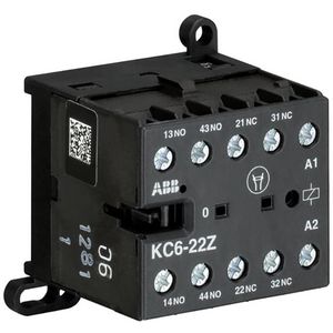 Hulpcontact magneetschakelaar spoelcode (0-1) 2NO+2NC