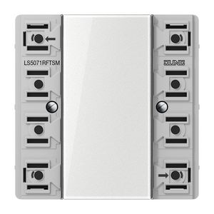 Tastermodule LS990 1-voudig KNX RF