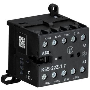 Hulpcontact magneetschakelaar spoelcode (7-1) 2NO+2NC