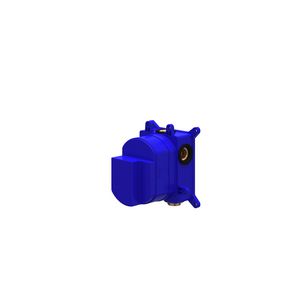 Inbouwbox t.b.v. inbouwthermostaat met 1 stopkraan