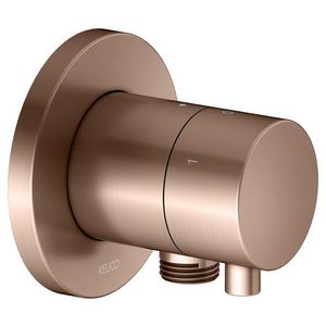 3-Weg stop-en omstelkr/UP /m/slangaansl/IXMO Comf/rond rood