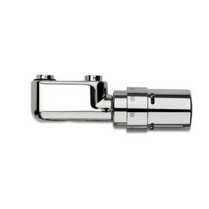 Design-ventielset haaks 1/2"x1/2" MM chroom incl. thermostaatkop excl. knelsets