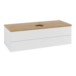 Wastafelonderkast Antao 1200x360x500mm G.White.L K21151GF