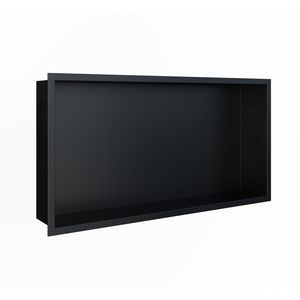 PROMO Inbouwnis BOX kant en klare 600x300x70mm met flens mat zwart (BOX60FLMZ)