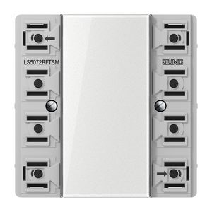 Tastermodule LS990 2-voudig KNX RF