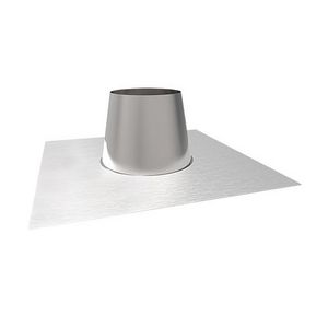 DW Ø125mm Dakplaat alu 0°