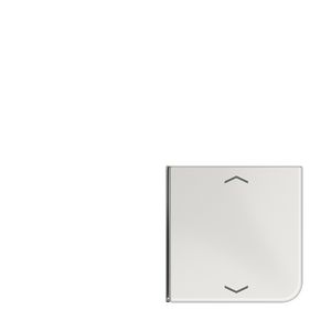 Tastafdekking 4-voudig pijl CD lichtgrijs KNX