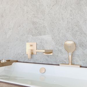 Handdouche 120 3 straalsoorten PowderRain EcoSmart Brushed Bronze RD Sel E