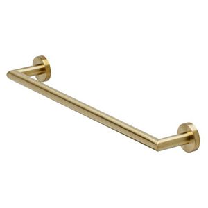 Handdoekrail 450mm goud geborsteld NEMOX BRUSHED GOLD