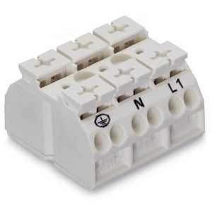 4-draads apparaataansluitklem Ex e II 862-1633 VVE=250