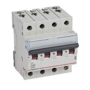 Installatieautomaat MCB TX3 4-polig D-karakteristiek 40A 6000A